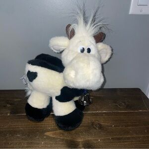 Vintage Russ Lil Berrie B&W COW Stuffed Toy Plush Kathleen Kelly Critter Factory
